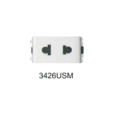 Ổ cắm đơn 2 chấu 3426USM_G19