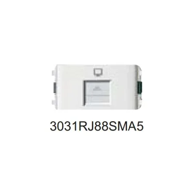 Ổ cắm mạng cat5e 3031RJ88SMA5_G19