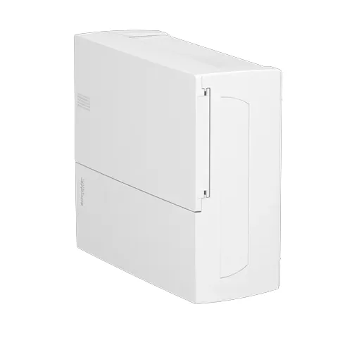MIP12112 - Tủ điện nhựa nổi cửa trắng 12 module - Ảnh 2