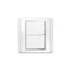 Công tắc đôi 2 chiều Schneider E3032H2_EWWW