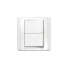 Công tắc đôi 1 chiều Schneider E3032H1_EWWW