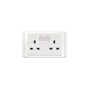 Ổ cắm Schneider kiểu Anh ET3025D_EWWW
