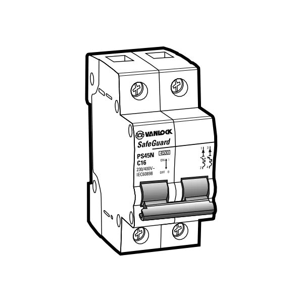 Cầu dao tự động MCB PS45N/C2063