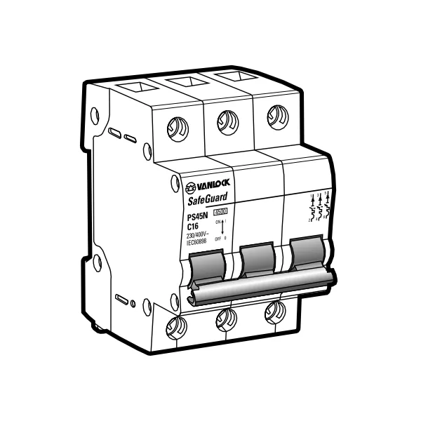 Cầu dao tự động MCB PS45N/C3050