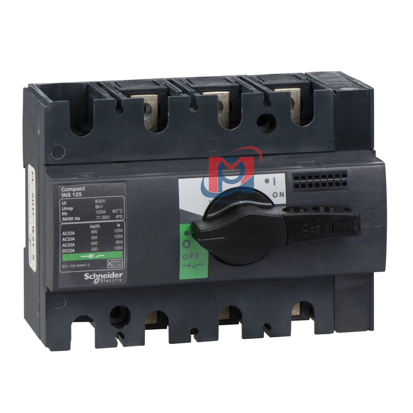 Cầu dao cắt tải INS125 3P - Schneider - 28910