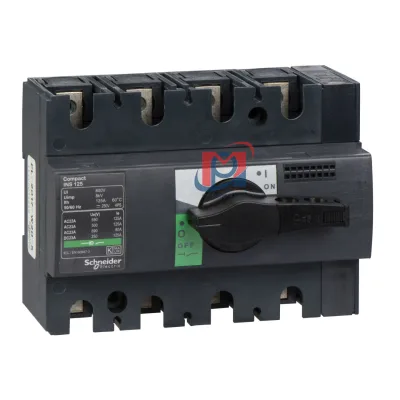 Cầu dao cắt tải INS125 4P - Schneider - 28911