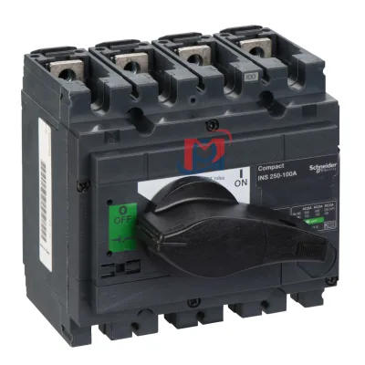 Cầu dao cắt tải Interpact INS250 100A 4P - Schneider - 31101