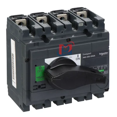 Cầu dao cắt tải Interpact INS250 200A 4P - Schneider - 31103