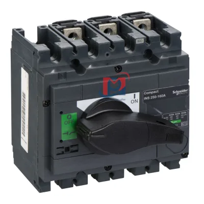Cầu dao cắt tải Interpact INS250 160A 3P - Schneider - 31104
