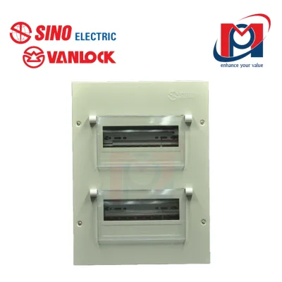 Tủ điện vỏ kim loại 24 đường - Sino Vanlock - EM24PL