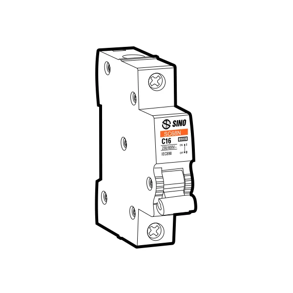 Cầu dao tự động MCB SC68N/C1020