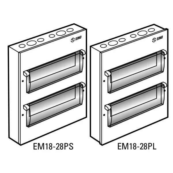Tủ điện vỏ kim loại EM28PS