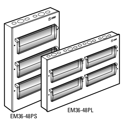 Tủ điện vỏ kim loại EM36PS