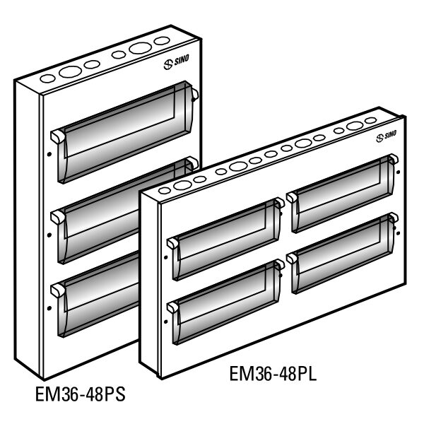 Tủ điện vỏ kim loại EM48PS