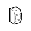 Hộp chứa MCB gắn nổi 4CC3