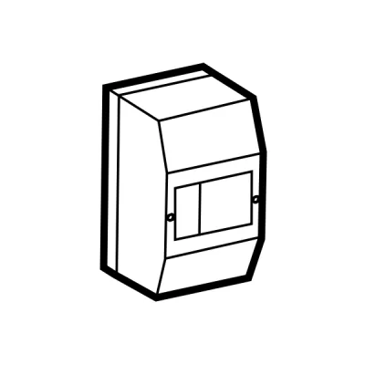 Hộp chứa MCB gắn nổi 4CC4