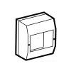 Hộp chứa MCB gắn nổi 4CC6
