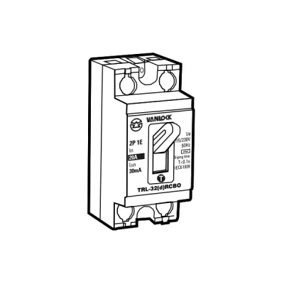 Tổ hợp cầu dao an toàn và cắt dòng rò TRL32/30A