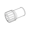 Nối thẳng ống đàn hồi với ống tròn cứng E253/20