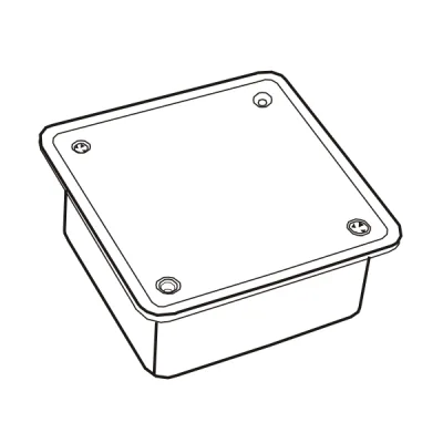 Hộp nối dây âm tự chống cháy E265A/23
