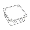 Hộp nối dây âm tự chống cháy E265A/1X