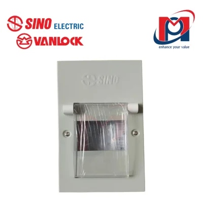 Tủ điện vỏ kim loại 4 đường - Sino Vanlock - EM4PL