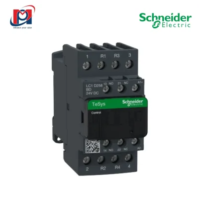 Khởi động từ loại LC1D 18A 220VAC - Schneider - LC1D18M7