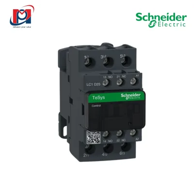 Khởi động từ loại LC1D 25A 24VDC - Schneider - LC1D25BD