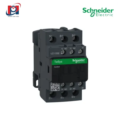 Khởi động từ loại LC1D 32A 24VDC - Schneider - LC1D32BD