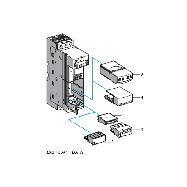 Khởi động từ TeSys U LUA1C20