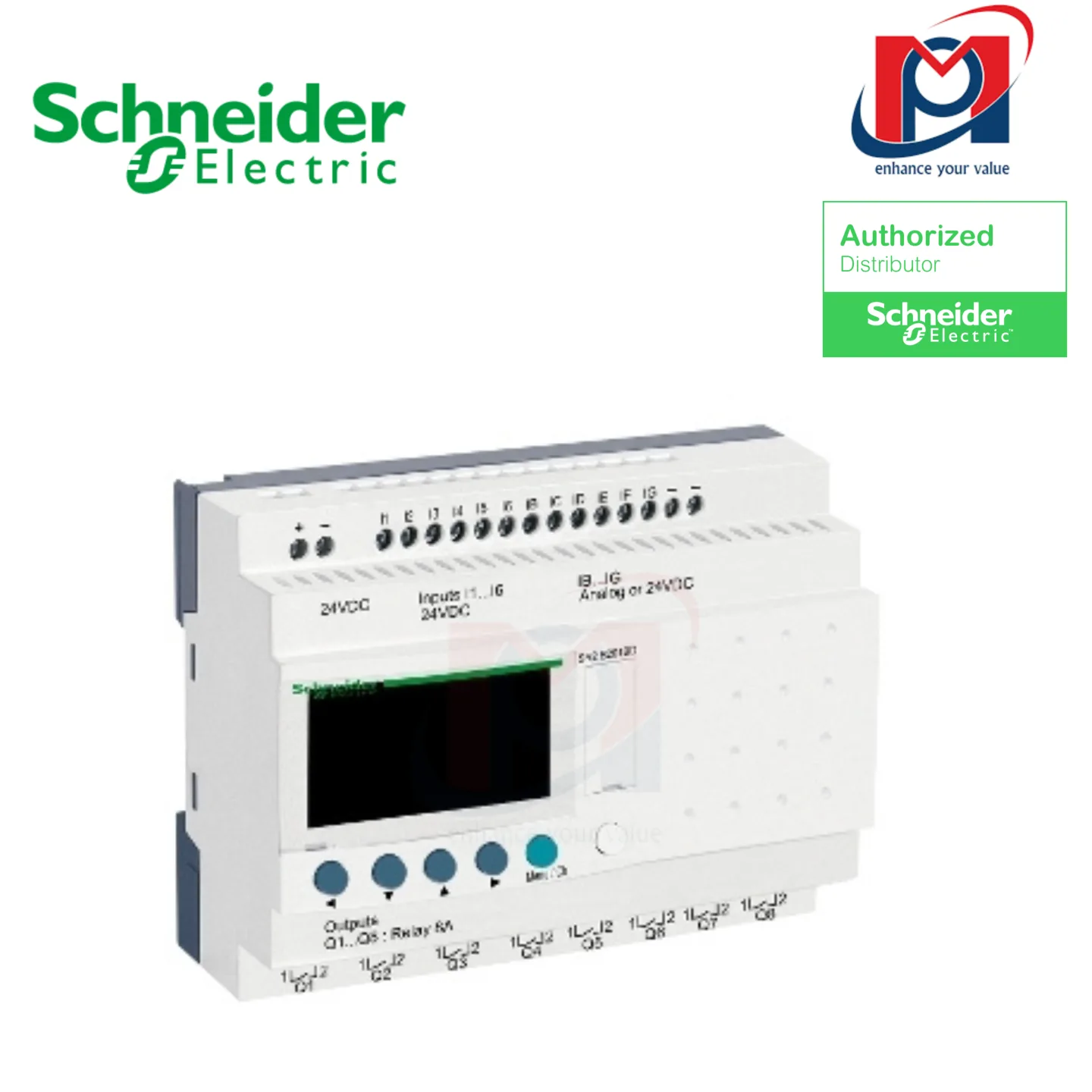Rơle lập trình thông minh Zelio logic - Schneider - SR3B261FU