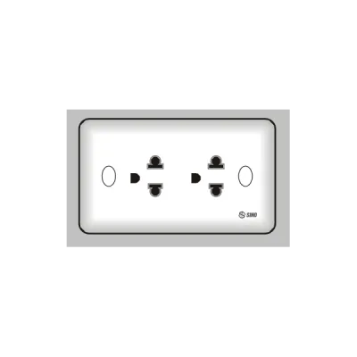 Ổ cắm đôi 3 chấu 16A S1982E