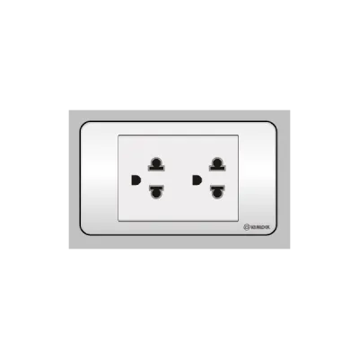 Ổ cắm đôi 3 chấu 16A S18AUE2