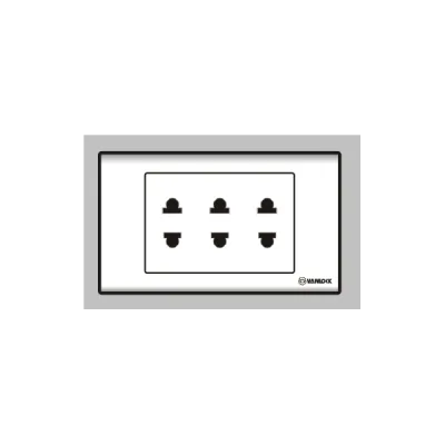 Ổ cắm ba 2 chấu 16A S18U3