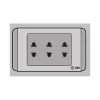 Ổ cắm ba 2 chấu 16A S68GU3