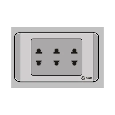 Ổ cắm ba 2 chấu 16A S68GU3