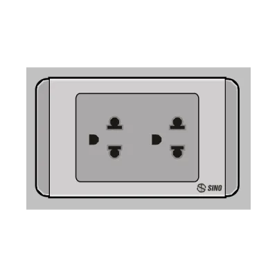 Ổ cắm đôi 3 chấu 16A S68GUE2