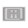 Ổ cắm máy tính 8 dây S68G32RJ5E