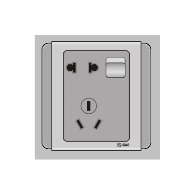 Ổ cắm 2 chấu và ổ cắm 3 chấu S66GU/10USS