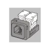 Ổ cắm điện thoại 4 dây S668GRJ40