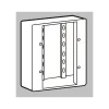 Đế nổi nhựa loại đôi CK157/D