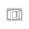 Đế nổi nhựa chữ nhật CK1578