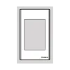 Viền đơn trắng S18WS/V