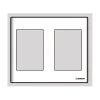 Viền đôi trắng S18WD/V