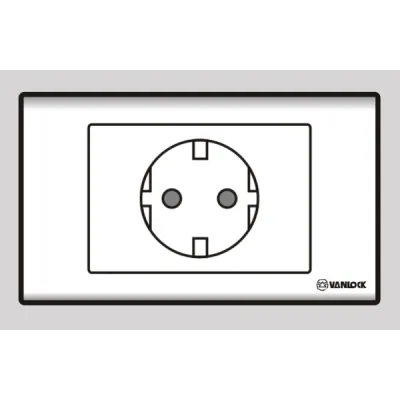 Ổ cắm schuko 16A S18/16