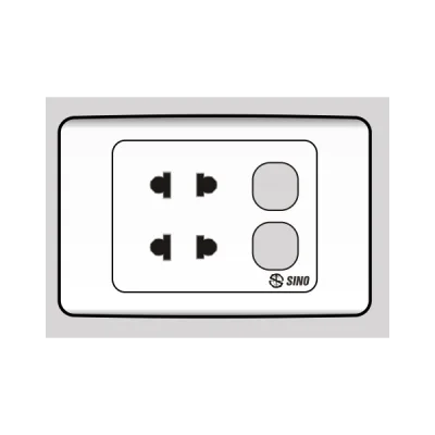 Ổ cắm đôi 2 chấu 16A 2 lỗ S9U2XX