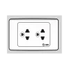 Ổ cắm đôi 3 chấu 16A S9UE2