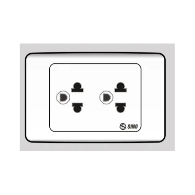 Ổ cắm đôi 3 chấu 16A S9UE2