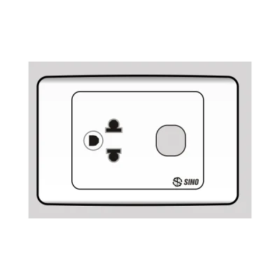 Ổ cắm đơn 3 chấu 16A 1 lỗ S9UEX