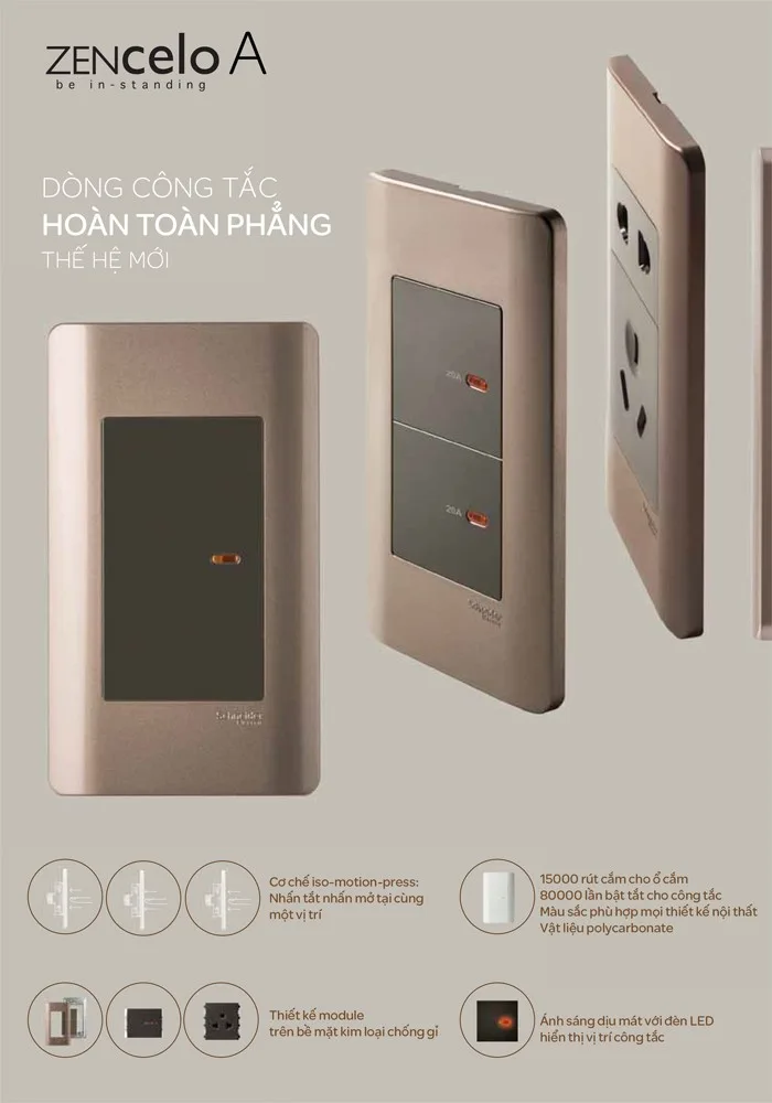 CÔNG TẮC VÀ Ổ CẮM